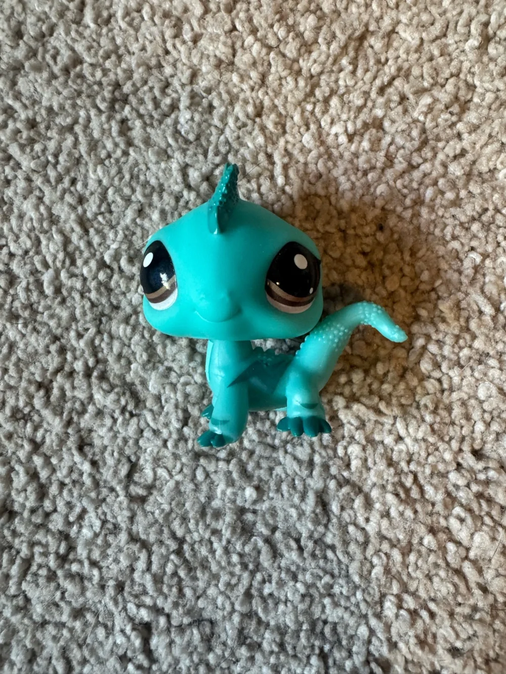 Turquoise Gen 7 LPS Lizard  - Cute Collectible
